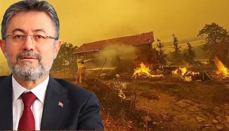 Bakan Yumaklı’dan yangın açıklaması: Yangının enerjisi düşürüldü, 3 nokta kritik