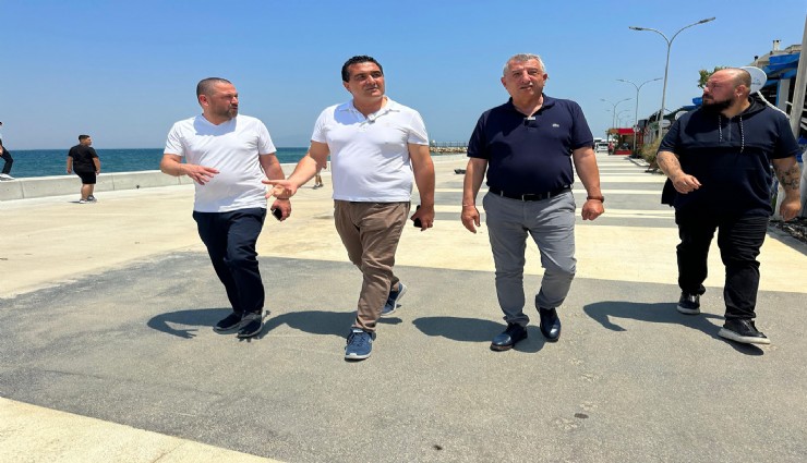 CHP Genel Başkan Yardımcısı Ulaş Karasu’dan Güzelbahçe’ye Ziyaret: Başkan Günay’ın Hizmetlerini Takdir Ettim