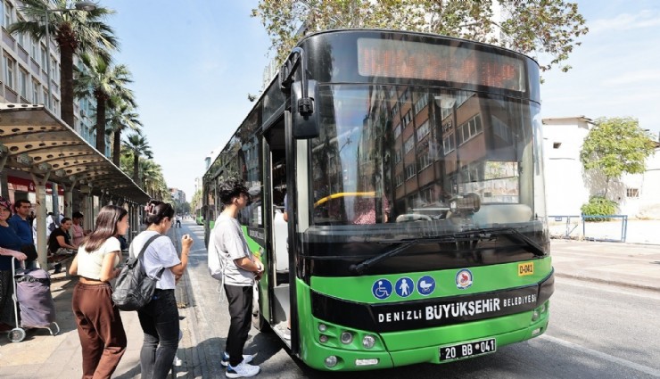 Denizli’de şehir içi ulaşıma zam geldi
