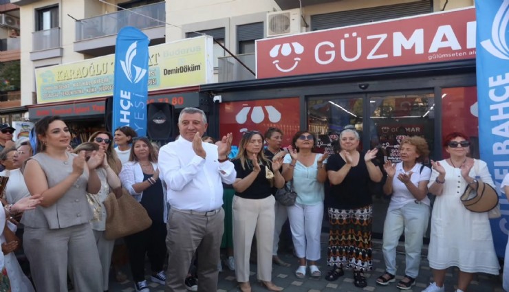 Güzelbahçe Belediyesi’nden çifte açılış sevinci