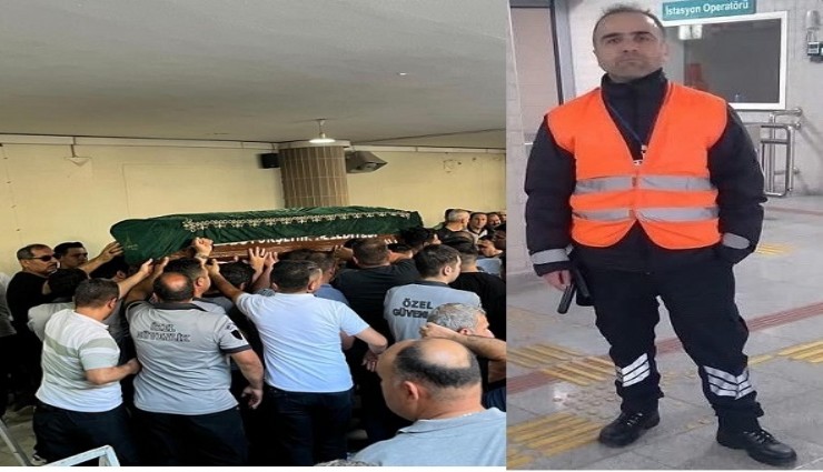 İZBAN'da saldırıya uğrayan güvenlik görevlisine acı veda