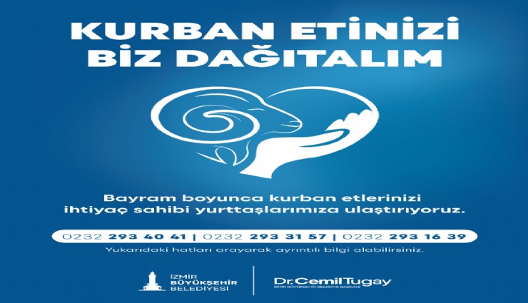 İzmir Büyükşehir Belediyesi’nden bağış köprüsü