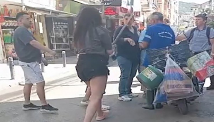 İzmir'de belediye işçisine saldıran 2 genç kız tutuklandı