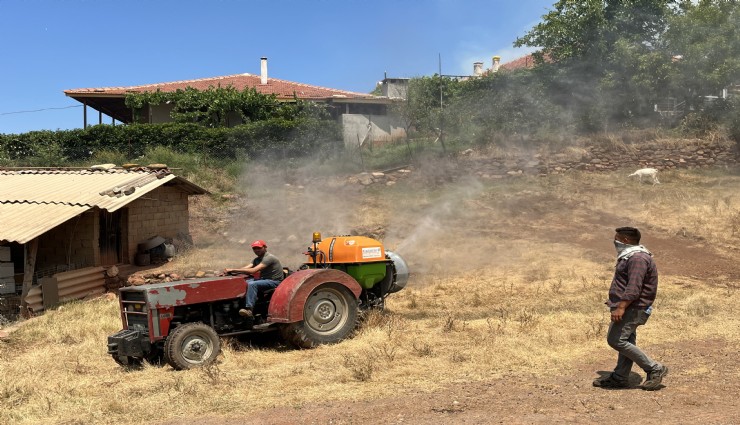 İzmir'de yangınla mücadele sürüyor