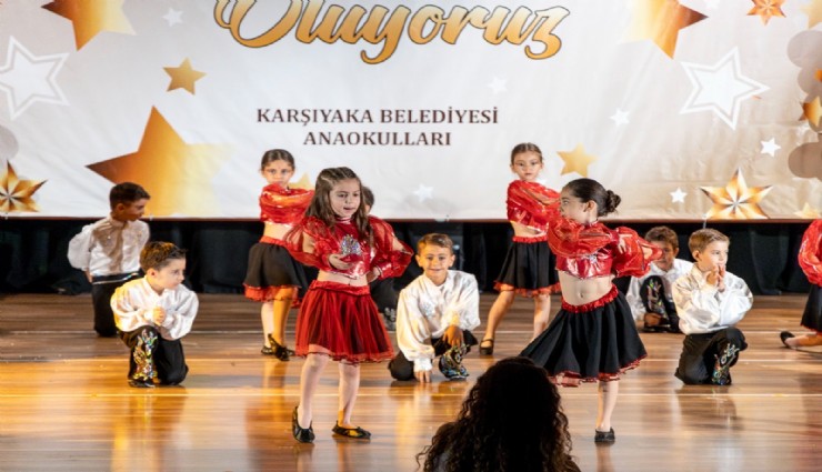 Karşıyaka’nın anaokullarında mezuniyet coşkusu