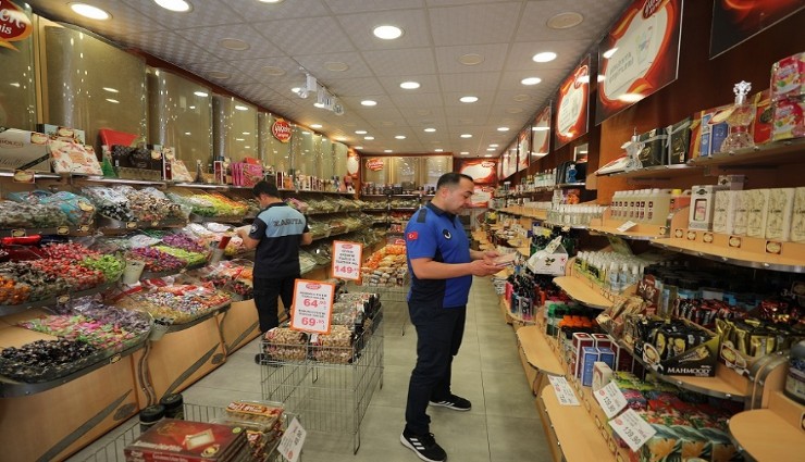 Menderes zabıtasından kurban denetimi