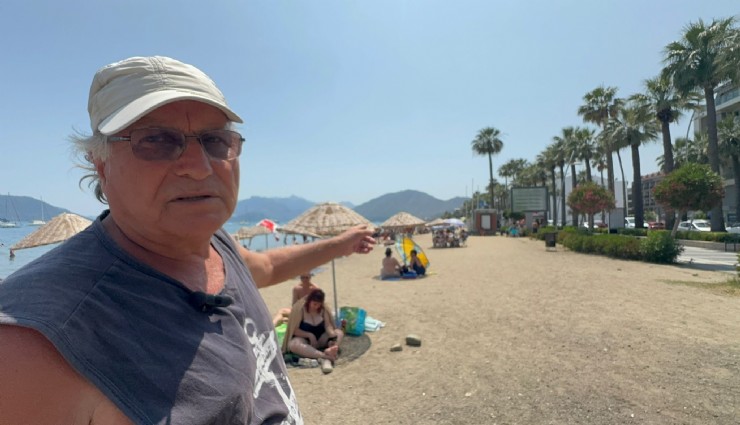 Vatandaş tepkili:  Marmaris Halk Plajı’nda ne cankurtaran var ne engelli rampası
