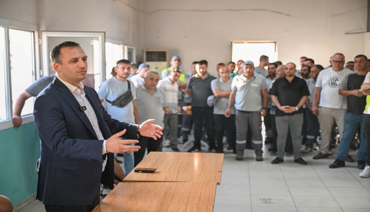 Başkan Eşki'den alev savaşçılarına teşekkür ziyareti