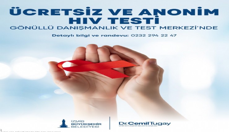 Büyükşehir’den yurttaşlara HIV testi desteği