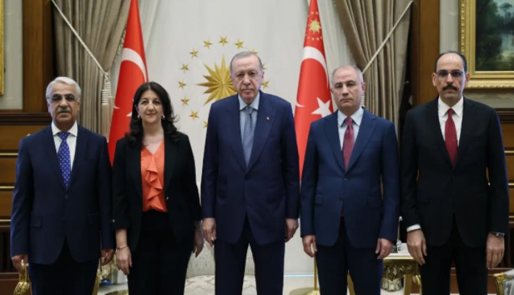Erdoğan-DEM Parti heyeti görüştü