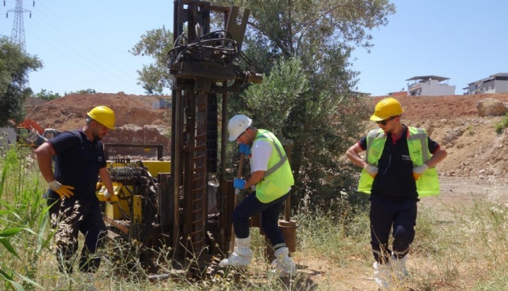 Gaziemir eski kurşun fabrikası alanında sondaj başladı