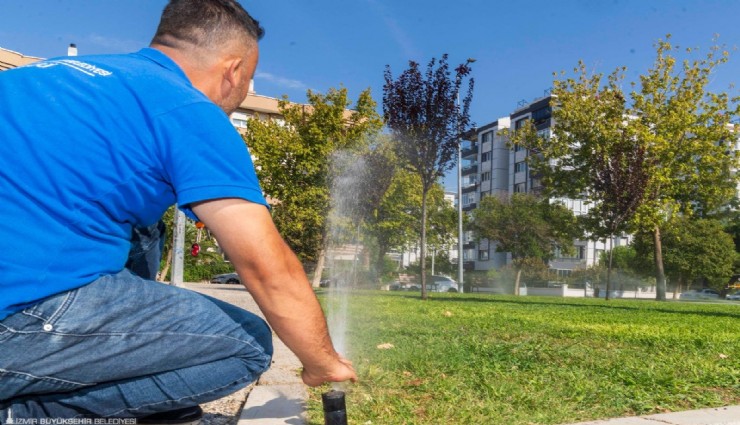 İzmir'de daha az su daha çok yeşil