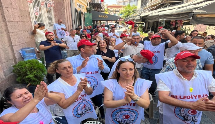 İzmir’de işten çıkarılan işçilerin eylemi 4. gününde