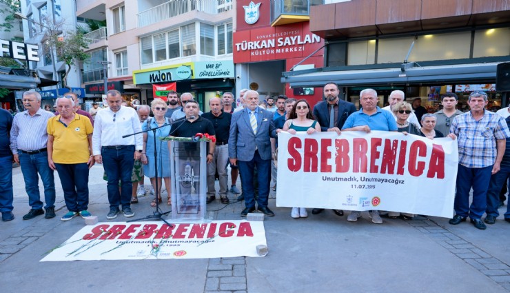 Konak’ta Srebrenitsa yası: Unutmadık, unutmayacağız