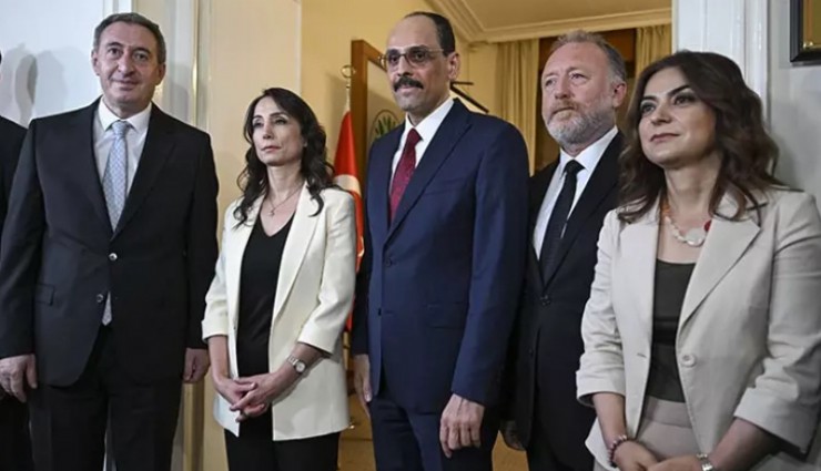MİT Başkanı Kalın'dan siyasi partilere 'Terörsüz Türkiye' ziyareti