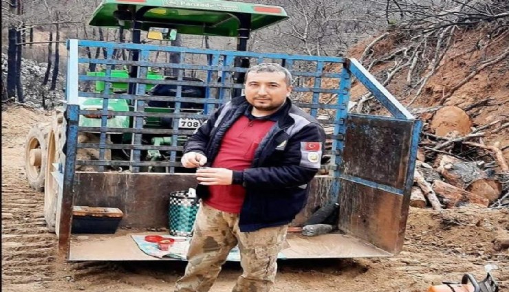 Ödemiş'te dozer operatörü yangın mücadalesinde hayatını kaybetti