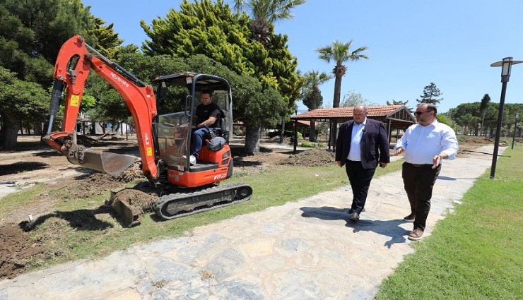 Sunal Tülbentçi Parkı yeni yüzüyle hizmette
