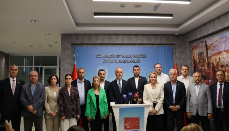 CHP'li 13 milletvekili İzmir’de sahaya çıkıyor: Gözaltı ve tutuklamalar düşman hukuku anlayışı