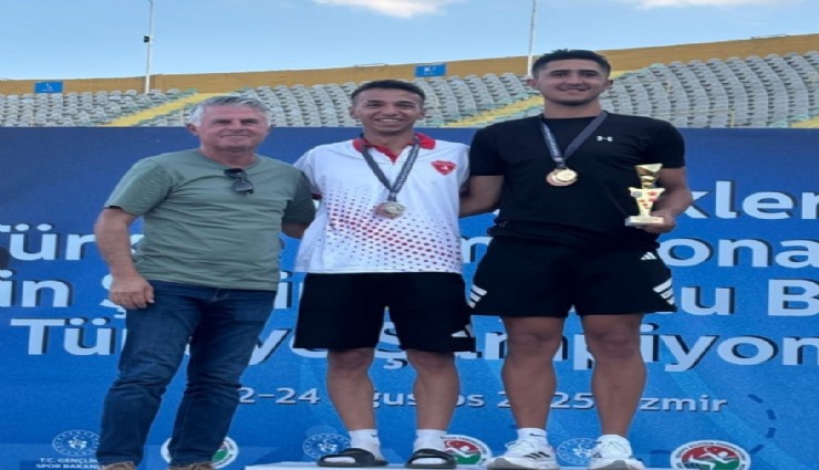 Aydınlı sporcudan Türkiye şampiyonluğu