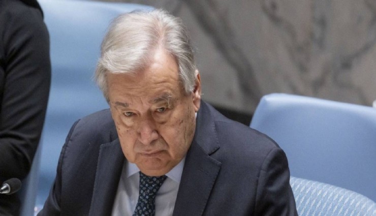 BM Genel Sekreteri Guterres'ten İsrail'e 