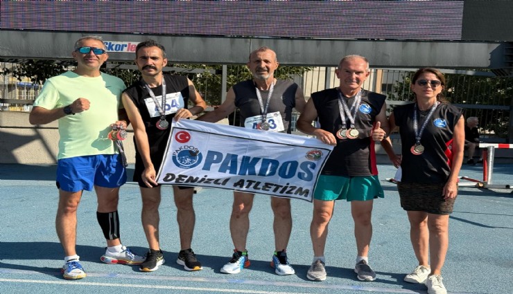 Denizlili atlet 65 yaş kategorisinde 30 yıldır kırılamayan rekoru kırdı