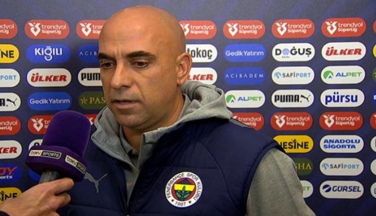 Fenerbahçe’nin Gençlerbirliği maçında başında olacak geçici hocası belli oldu
