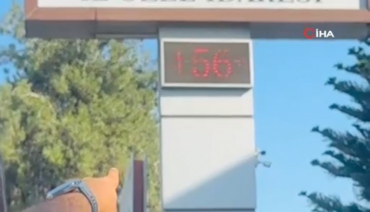 Osmaniye’de şok sıcaklık: Termometreler 56 dereceyi gösterdi