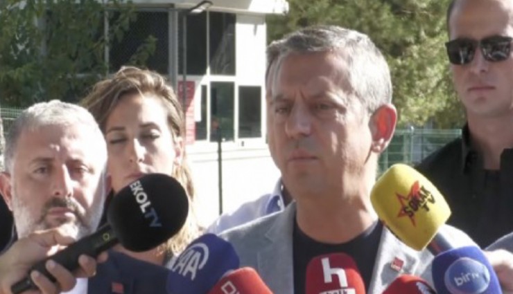 Özgür Özel Buca Cezaevi’ni ziyaret etti