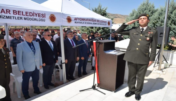 Afyonkarahisar'da şehit olan 25 asker anıldı