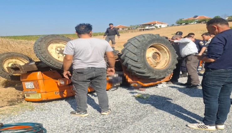 Manisa'da traktör kazası: 1 kişi yaşamını yitirdi