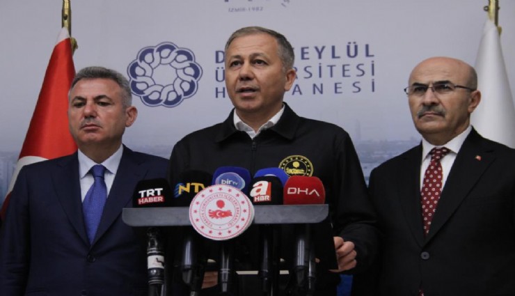 Yerlikaya'dan İzmir saldırısında yaralananlara ziyaret