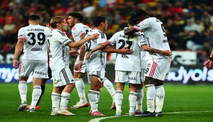 Beşiktaş, Kayseri'de farka koştu: 0-4