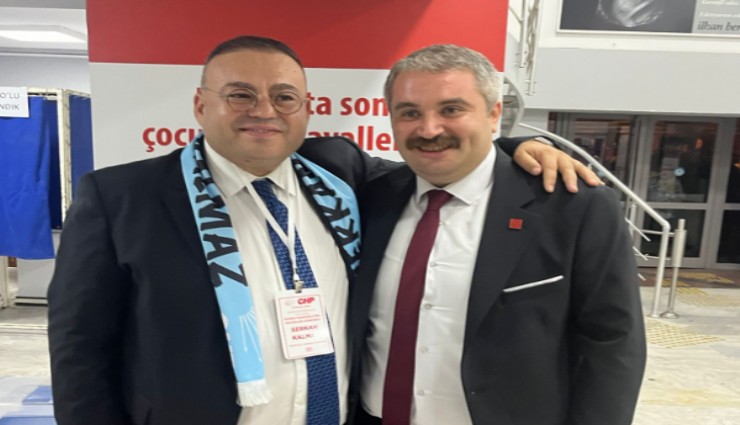 CHP Konak İlçe örgütü başkanını seçti: Serkan Kalmaz 238 oyla başkan seçildi