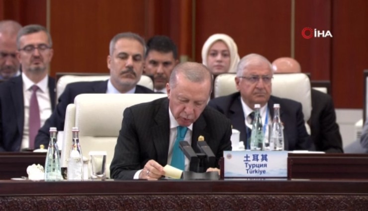 Cumhurbaşkanı Erdoğan: 