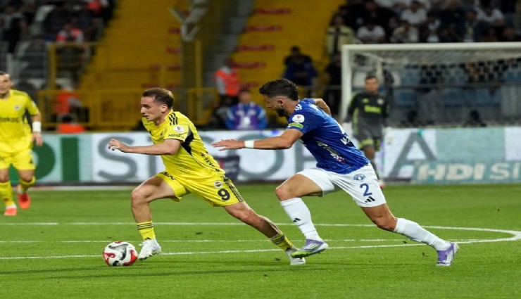 Fenerbahçe, Kasımpaşa'ya takıldı: 1-1