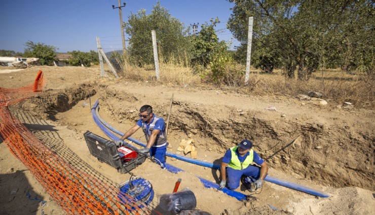 İZSU’dan Tire’ye 9,5 milyon liralık içme suyu yatırımı