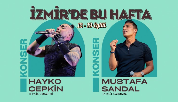 Hayko Cepkin'den Mustafa Sandal'a etkinlik takvimi
