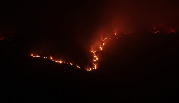 Kastamonu’da orman yangını devam ediyor: 9 köy tahliye edildi