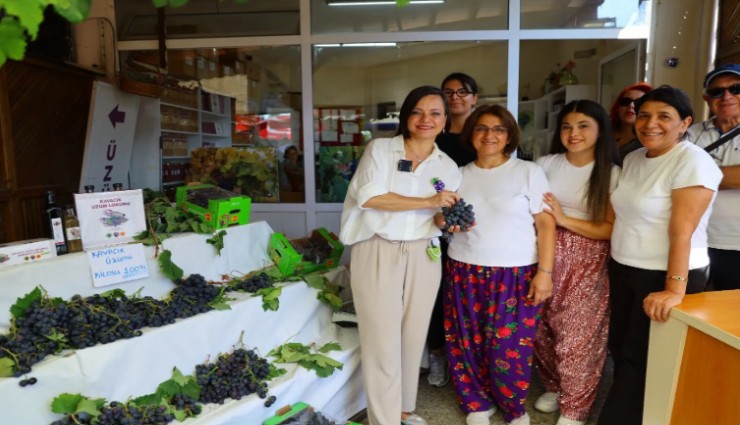 Kavacık Üzüm Festivali, coşkulu anlara sahne oldu