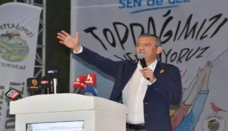 Özel'den Muğla'da zeytin mitinginde konuştu: Atalarımız dikerdi, bu hainler söken olarak tarihe geçecek