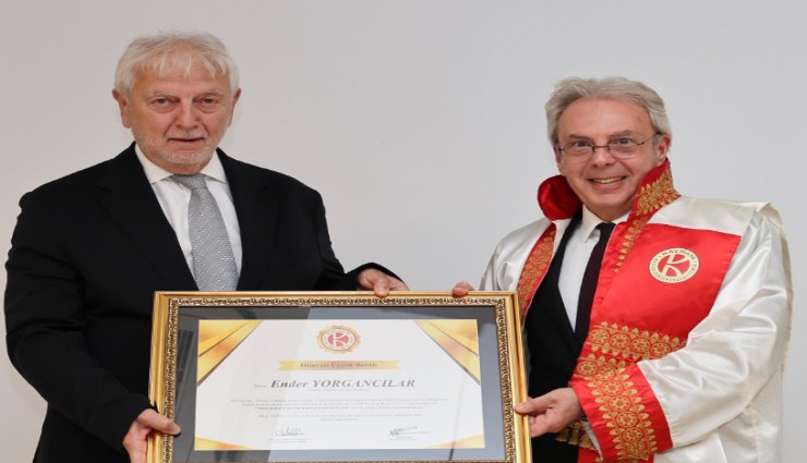 EBSO Başkanı Yorgancılar’a iki yeni ünvan