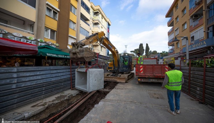 Bayraklı’ya 140 milyonluk altyapı yatırımı: Sevgi Yolu projesi yüzde 60’ta