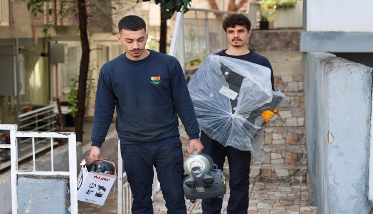 Buca’da atık elektrikli ve elektronik eşyalar geri dönüşüme kazandırılıyor