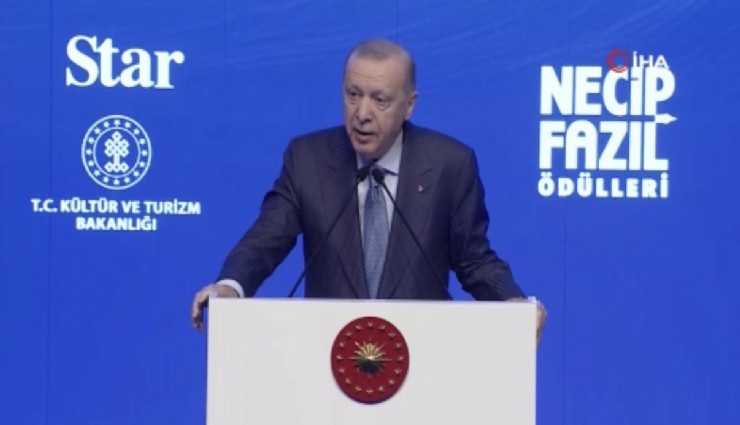 Cumhurbaşkanı Erdoğan: 