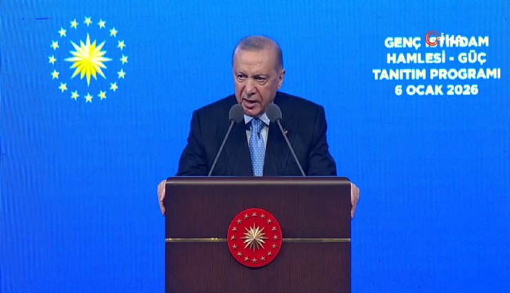 Cumhurbaşkanı Erdoğan: ''Gençlerin ilk 6 aylık maaşı devletten olacak''