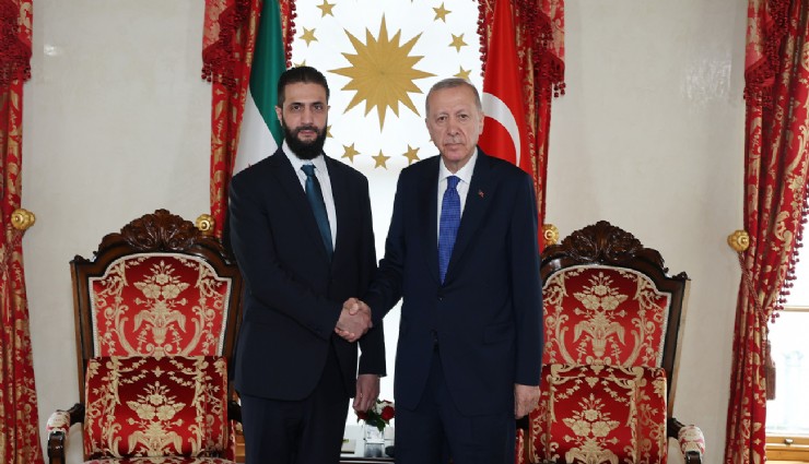Erdoğan, Suriye Cumhurbaşkanı Ahmed Şara ile görüştü