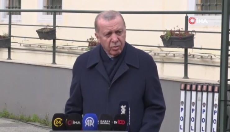 Cumhurbaşkanı Erdoğan: 