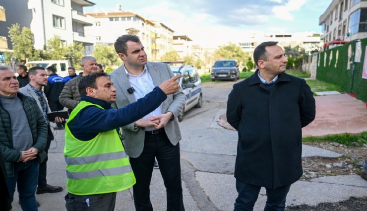 Eşki ve Güç selden etkilenen mahallelerde incelemelerde bulundu