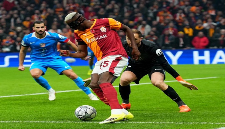 Galatasaray, Atletico Madrid'e kök söktürdü: 1-1