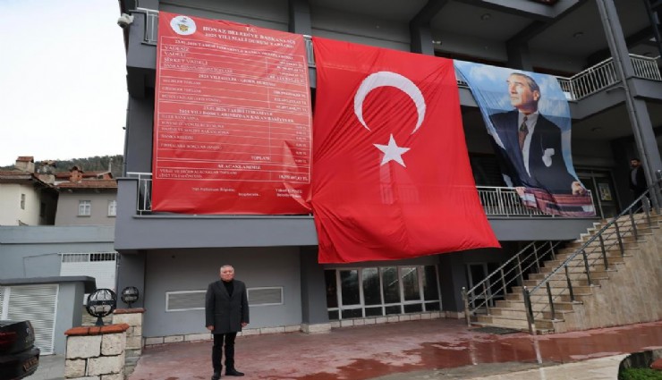 Honaz Belediyesi'nden mali şeffaflık: 865 milyon TL'lik yatırım, borç yok